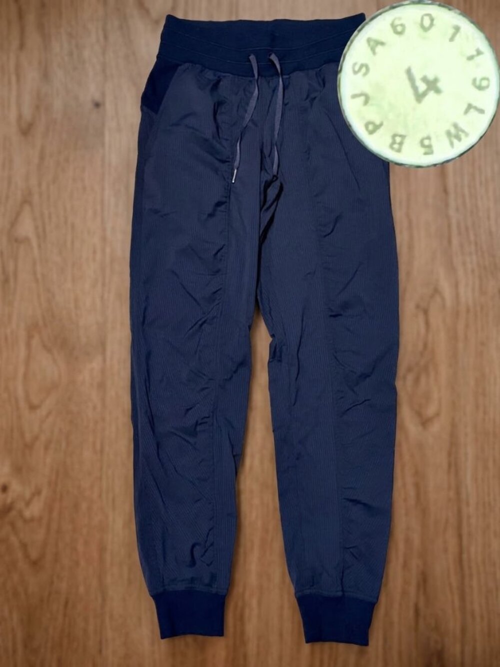 Lululemon (Size 4) True Navy Blue Dance Studio Mid-Rise Jogger